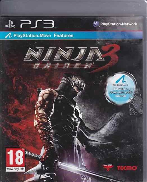 Ninja Gaiden 3 - PS3 (B Grade) (Genbrug)